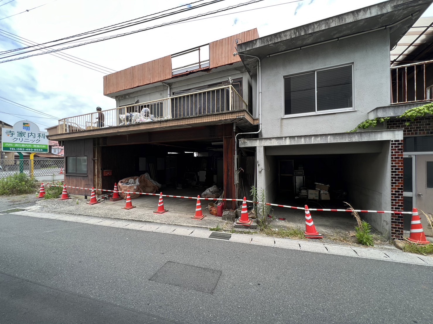 東広島市　鉄骨造2階建て＆木造家屋2階建て解体工事